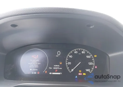 2025 Honda Hr-V 2Wd Ex-L z USA, uszkodzony, nr VIN 3CZRZ1H72SM730037